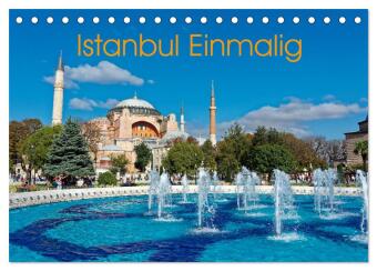 Koledar/Rokovnik Istanbul Einmalig (Tischkalender 2026 DIN A5 quer), CALVENDO Monatskalender Calvendo