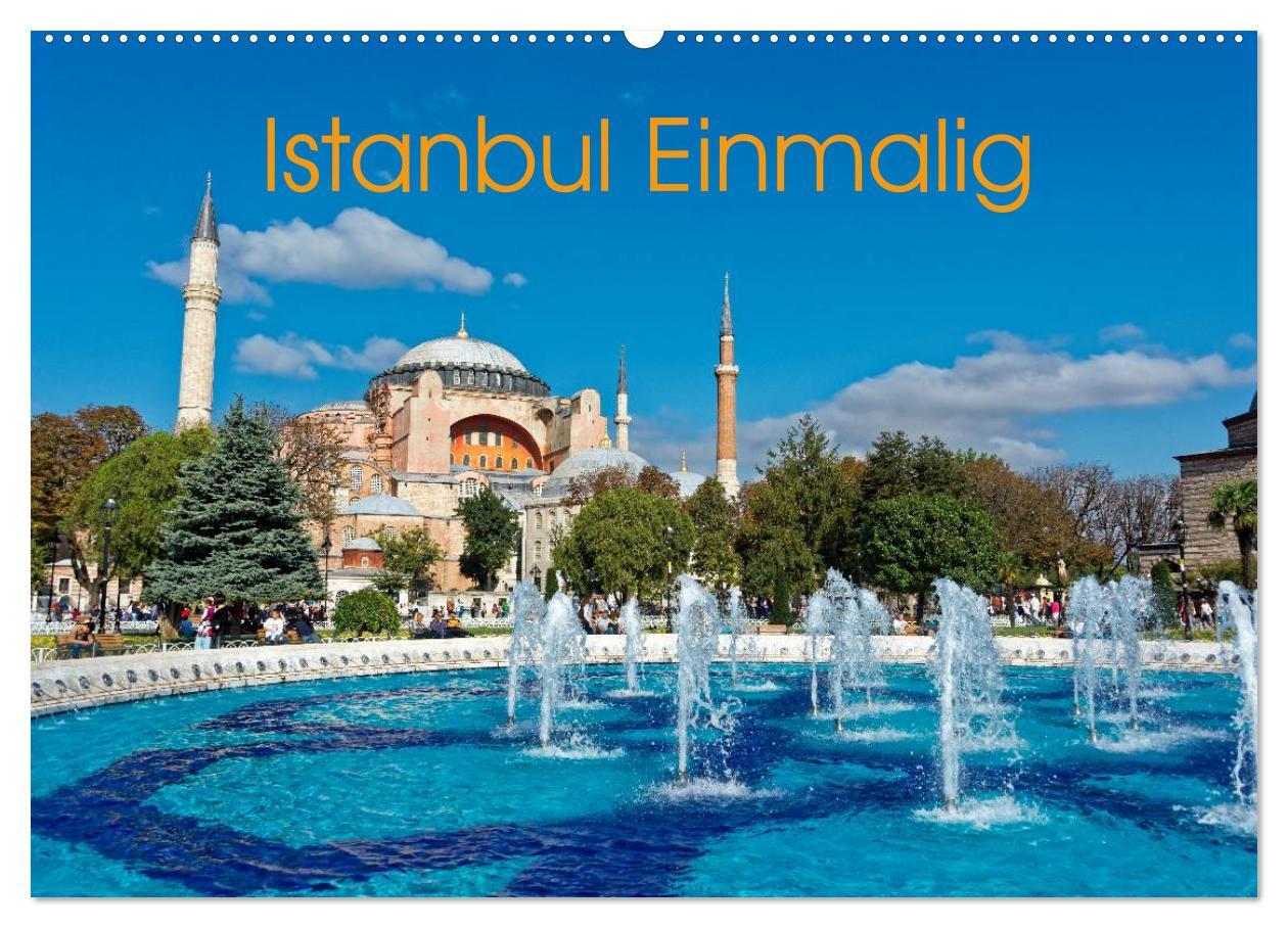 Kalendár/Diár Istanbul Einmalig (Wandkalender 2026 DIN A2 quer), CALVENDO Monatskalender Calvendo