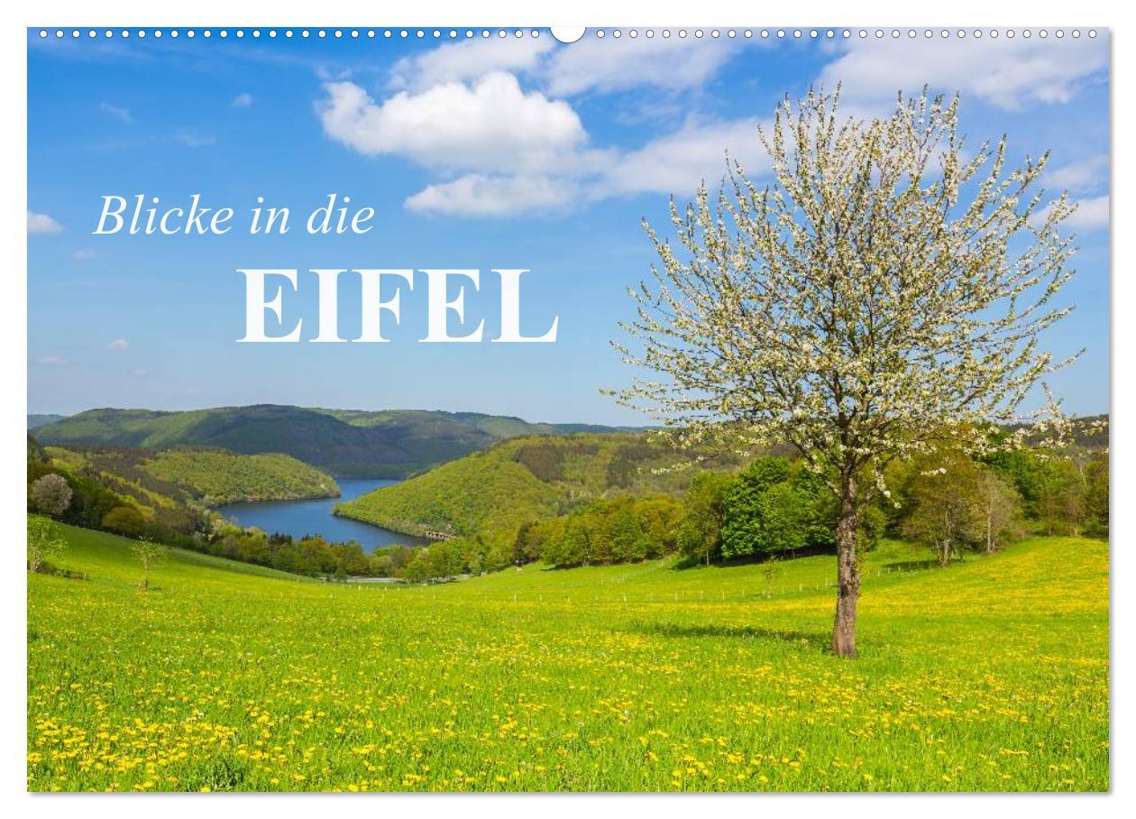 Календар/тефтер Blicke in die Eifel (Wandkalender 2026 DIN A2 quer), CALVENDO Monatskalender Calvendo