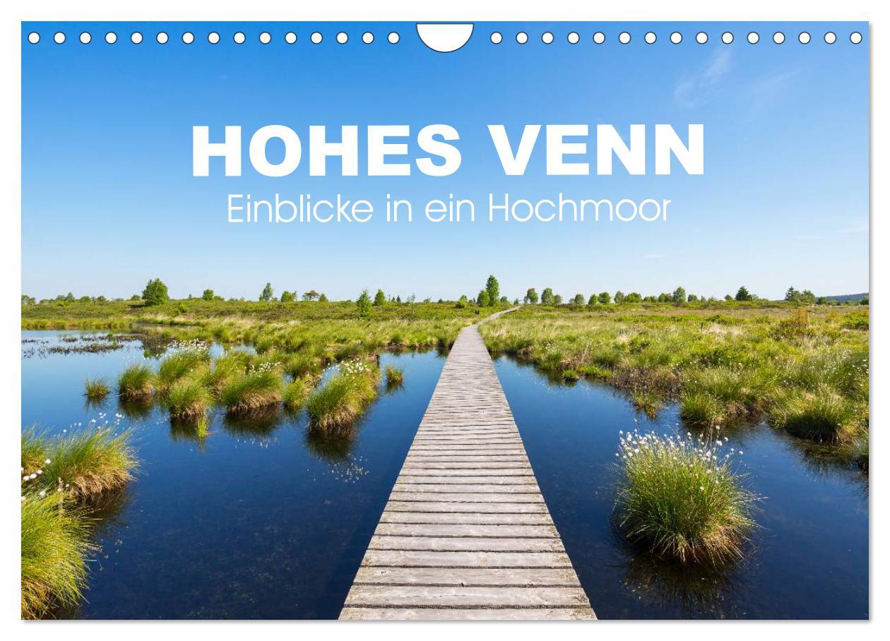 Kalendár/Diár HOHES VENN - Einblicke in ein Hochmoor (Wandkalender 2026 DIN A4 quer), CALVENDO Monatskalender Calvendo