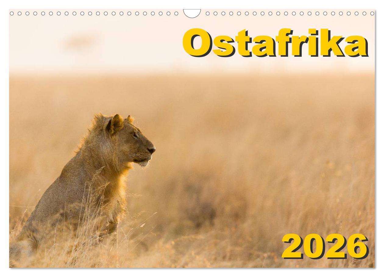 Календар/тефтер Ostafrika (Wandkalender 2026 DIN A3 quer), CALVENDO Monatskalender Calvendo