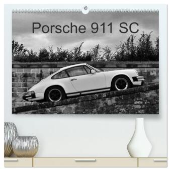 Kalendár/Diár Porsche 911 SC (hochwertiger Premium Wandkalender 2026 DIN A2 quer), Kunstdruck in Hochglanz Calvendo