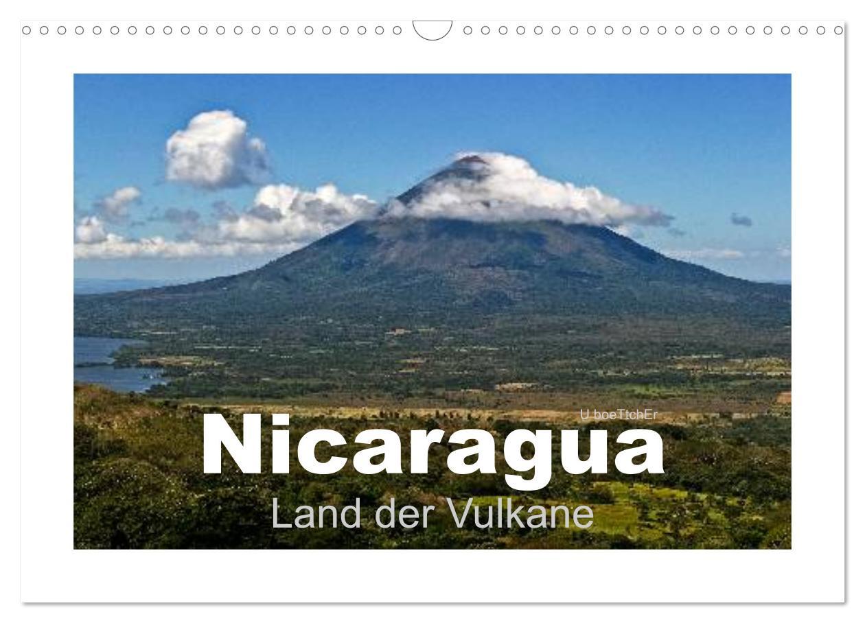 Kalendář/Diář Nicaragua - Land der Vulkane (Wandkalender 2026 DIN A3 quer), CALVENDO Monatskalender Calvendo