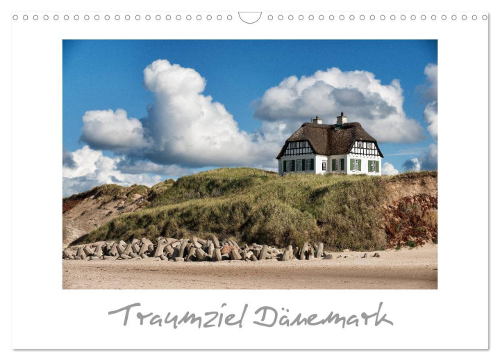 Kalendář/Diář Traumziel Dänemark (Wandkalender 2026 DIN A3 quer), CALVENDO Monatskalender Calvendo