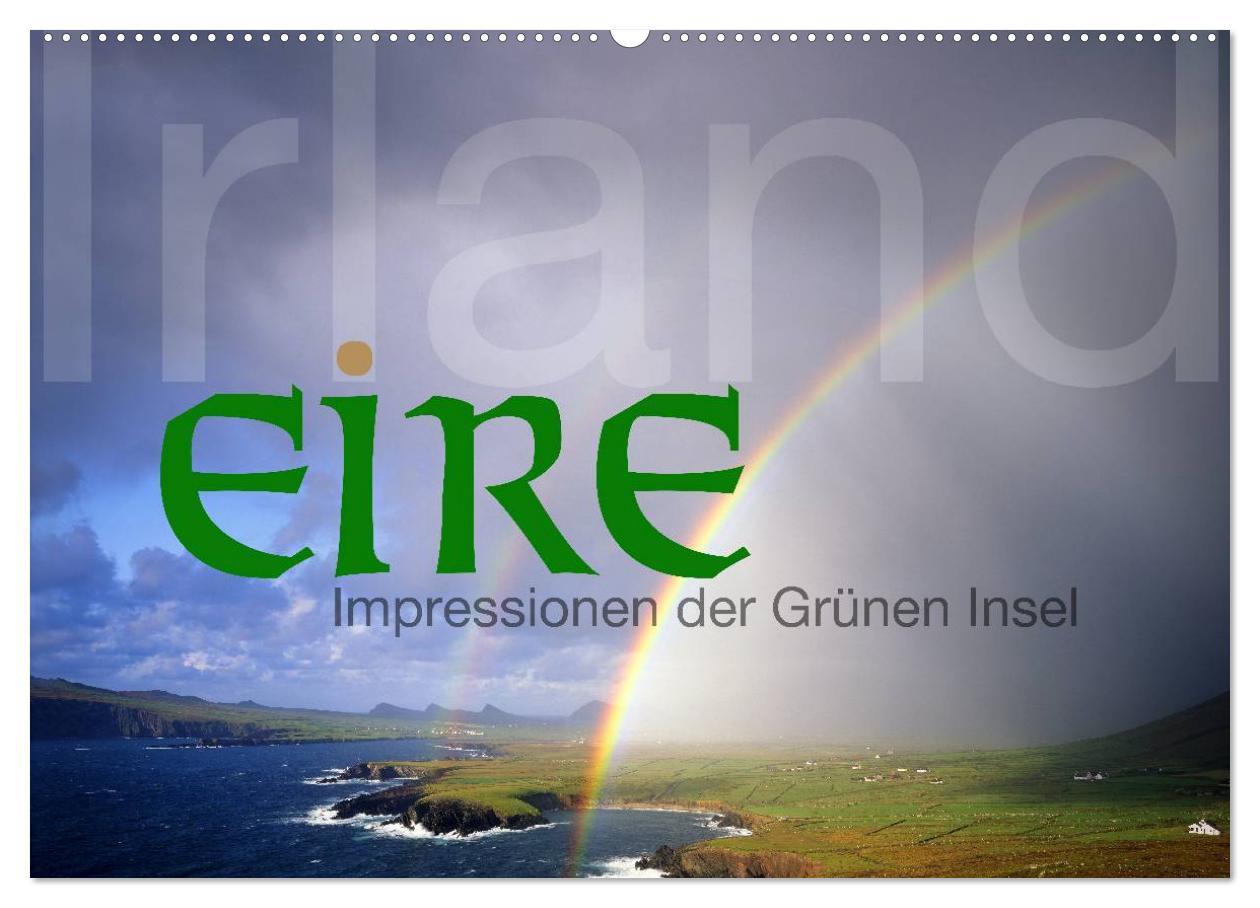 Kalendář/Diář Irland Eire - Impressionen der Grünen Insel (Wandkalender 2026 DIN A2 quer), CALVENDO Monatskalender Calvendo