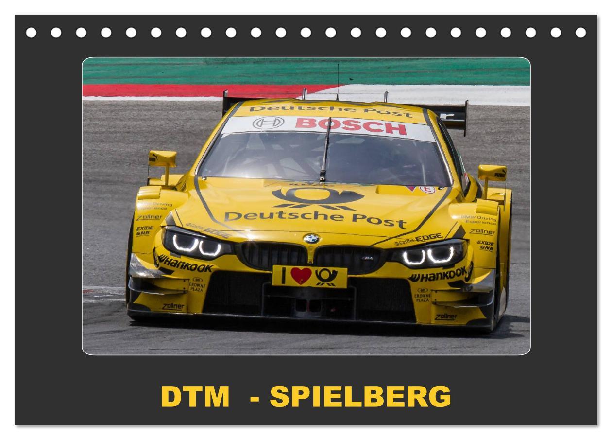 Kalendář/Diář DTM-SPIELBERG (Tischkalender 2026 DIN A5 quer), CALVENDO Monatskalender Calvendo