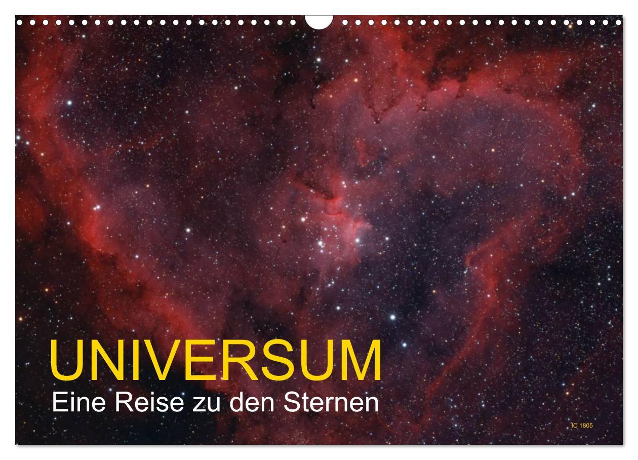 Kalendář/Diář Universum - Eine Reise zu den Sternen (Wandkalender 2026 DIN A3 quer), CALVENDO Monatskalender Calvendo