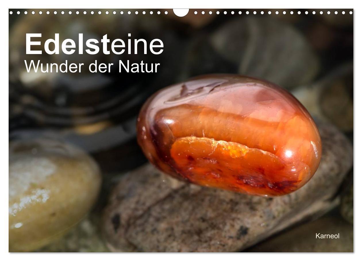Kalendář/Diář Edelsteine. Wunder der Natur (Wandkalender 2026 DIN A3 quer), CALVENDO Monatskalender Calvendo