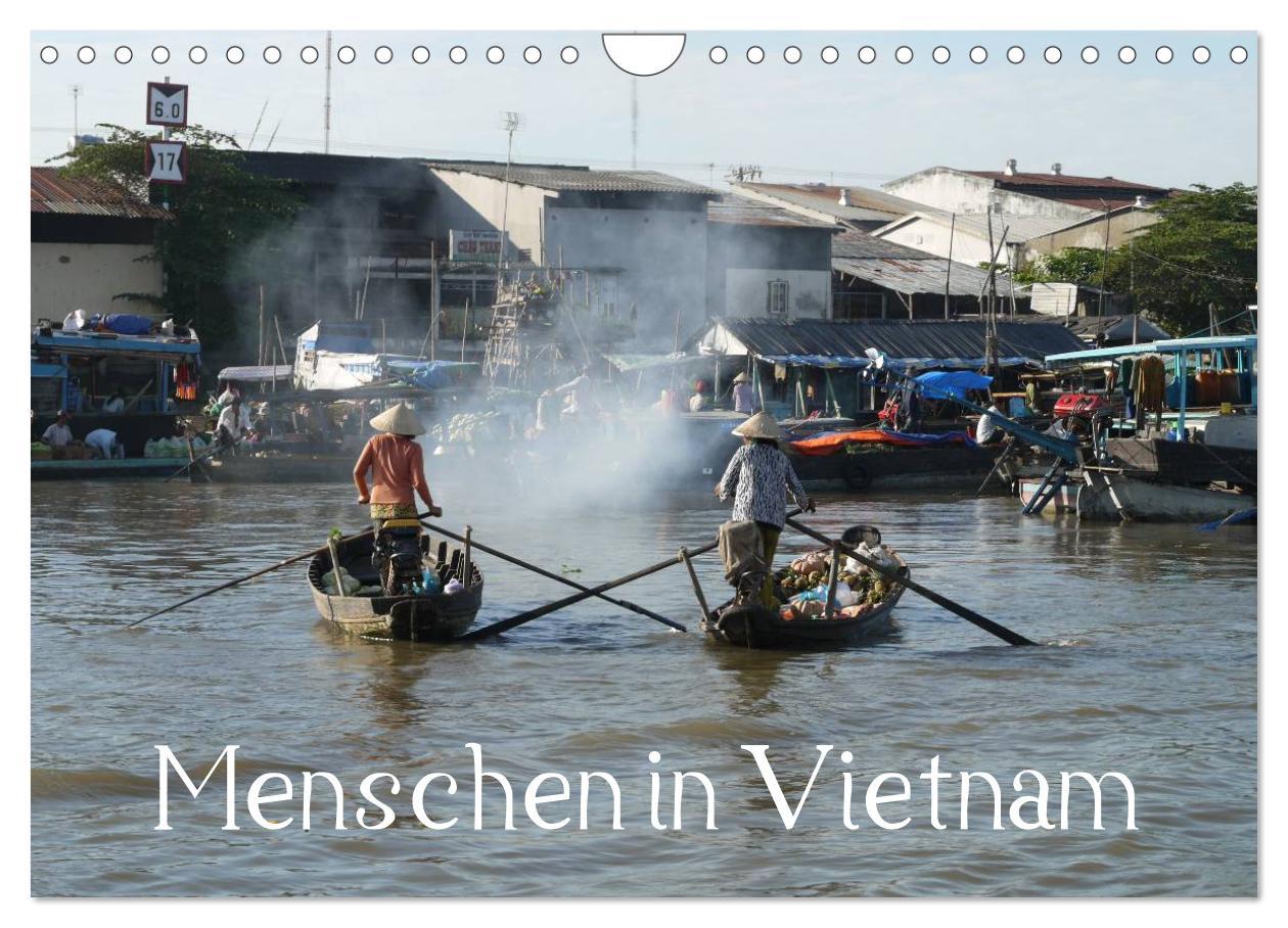 Календар/тефтер Menschen in Vietnam (Wandkalender 2026 DIN A4 quer), CALVENDO Monatskalender Calvendo