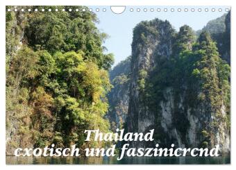 Kalendář/Diář Thailand - exotisch und faszinierend (Wandkalender 2026 DIN A4 quer), CALVENDO Monatskalender Calvendo