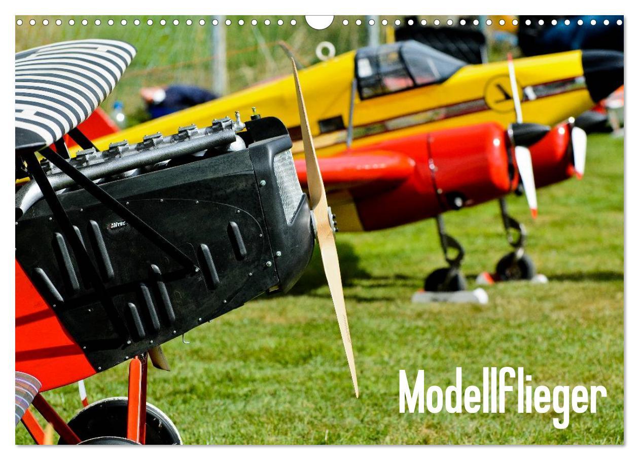 Koledar/Rokovnik Modellflieger / CH-Version (Wandkalender 2026 DIN A3 quer), CALVENDO Monatskalender Calvendo