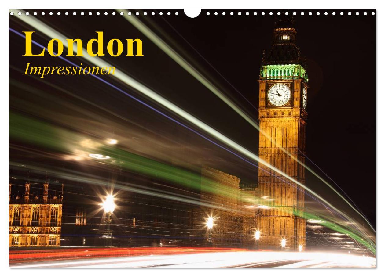 Kalendár/Diár London ? Impressionen (Wandkalender 2026 DIN A3 quer), CALVENDO Monatskalender Calvendo