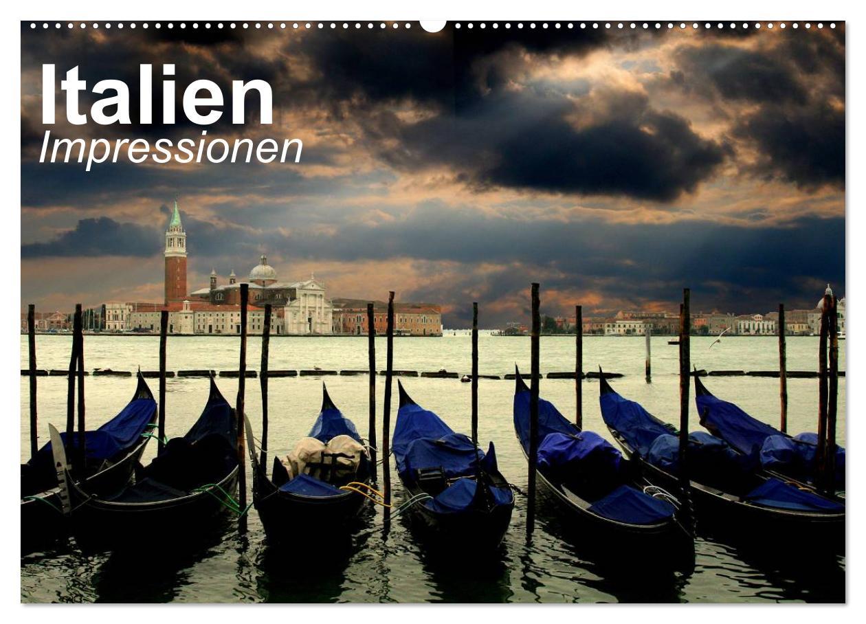 Календар/тефтер Italien ? Impressionen (Wandkalender 2026 DIN A2 quer), CALVENDO Monatskalender Calvendo