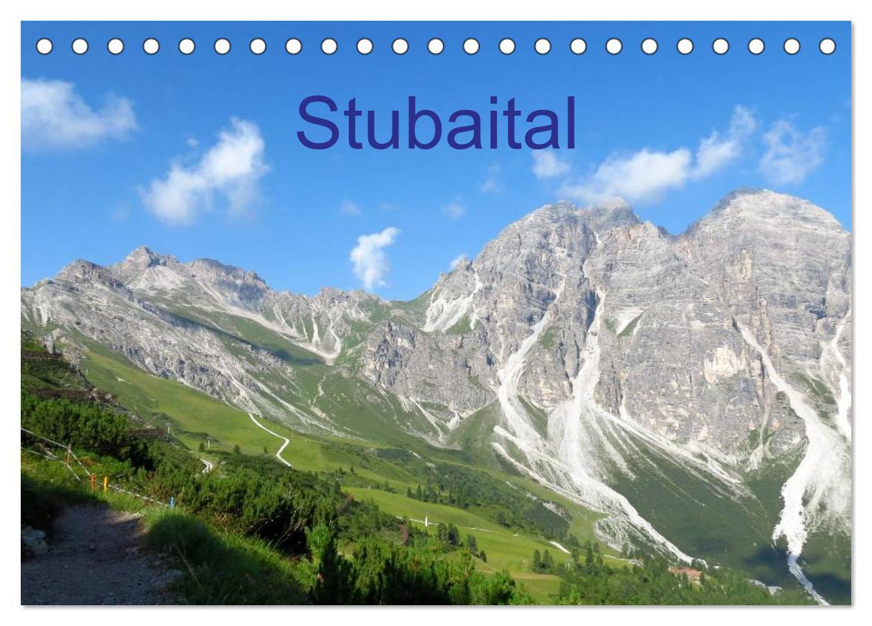 Kalendár/Diár Stubaital (Tischkalender 2026 DIN A5 quer), CALVENDO Monatskalender Calvendo