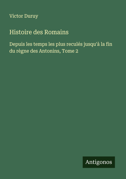 Kniha Histoire des Romains 