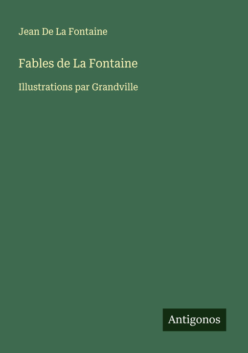Knjiga Fables de La Fontaine 