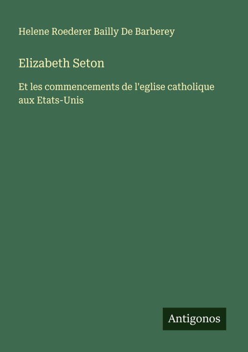 Knjiga Elizabeth Seton 