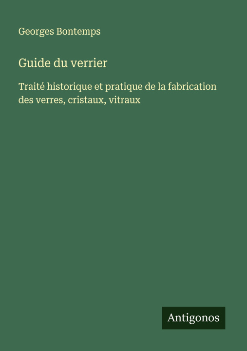 Kniha Guide du verrier 