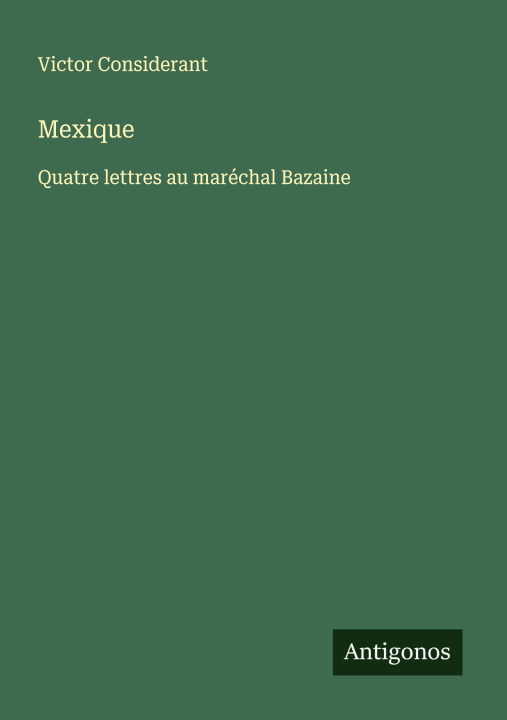 Kniha Mexique 