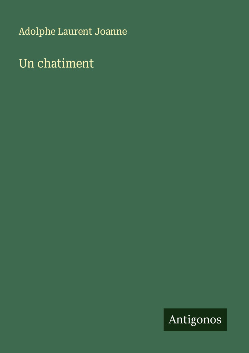 Kniha Un chatiment 
