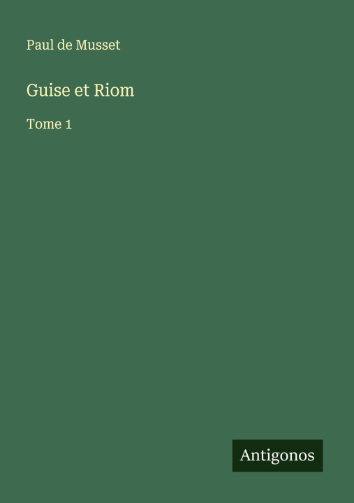 Kniha Guise et Riom 
