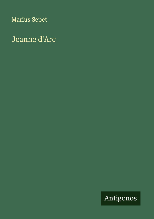 Knjiga Jeanne d'Arc 