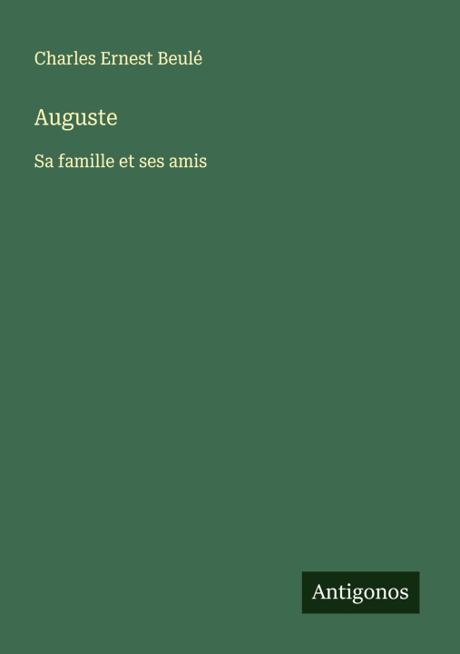 Книга Auguste 