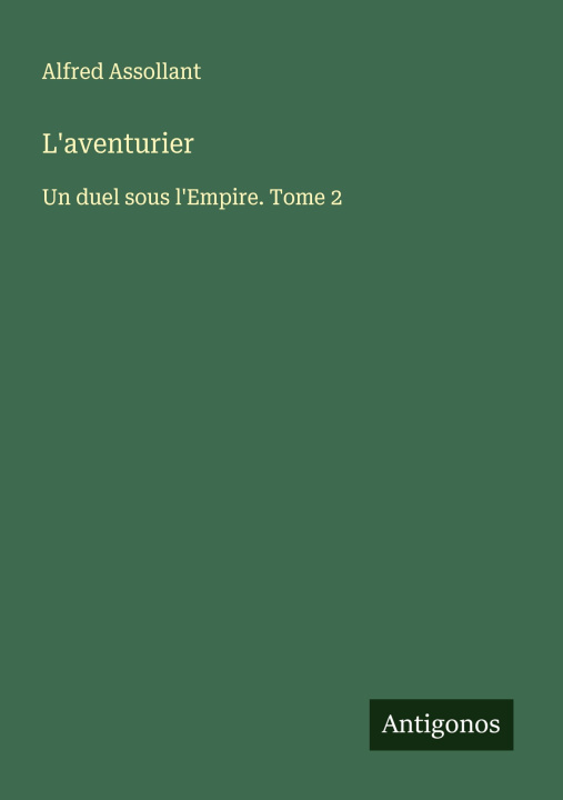 Kniha L'aventurier 