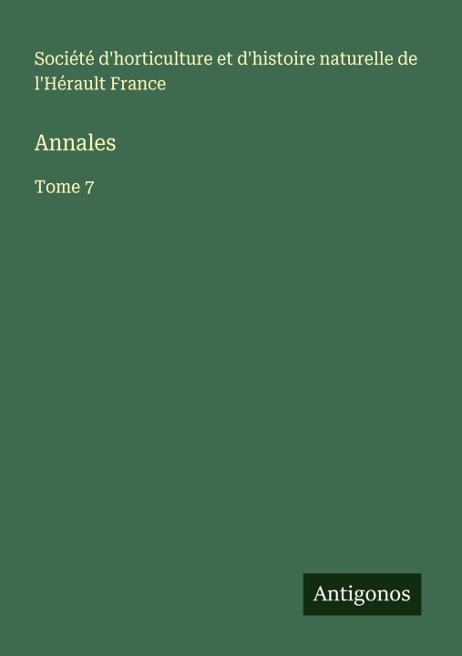 Kniha Annales 