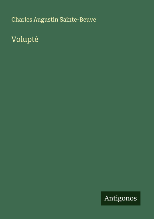 Kniha Volupté 