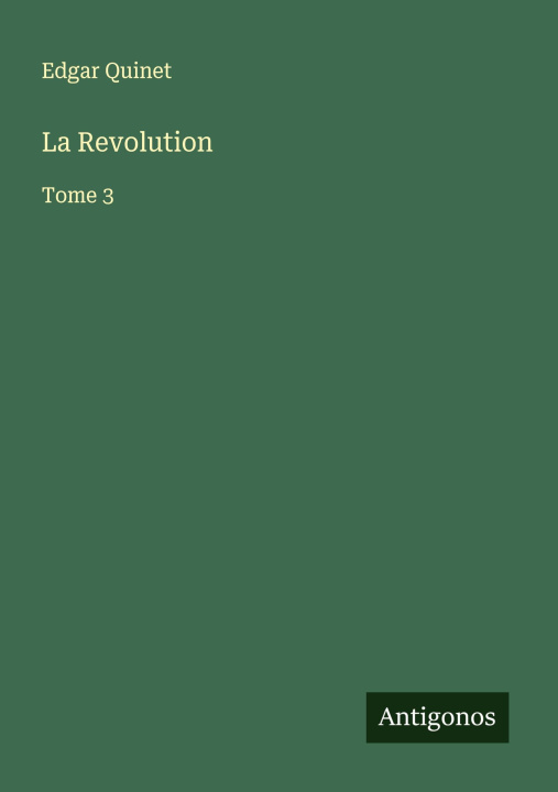 Knjiga La Revolution 