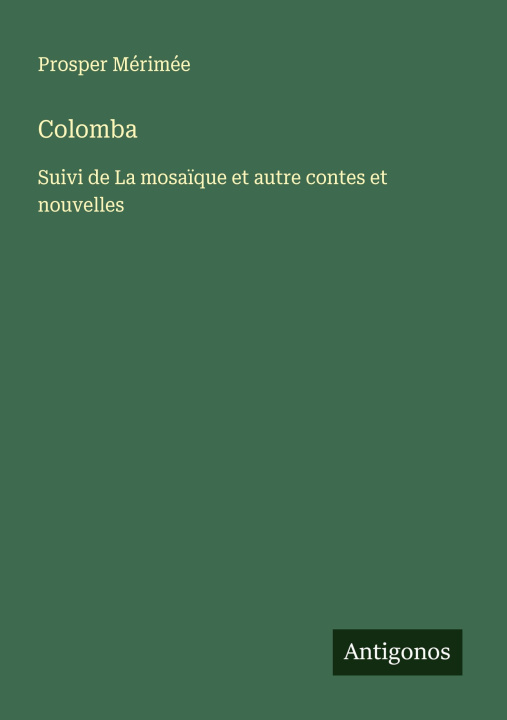 Kniha Colomba 