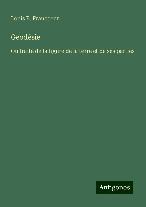 Knjiga Géodésie 