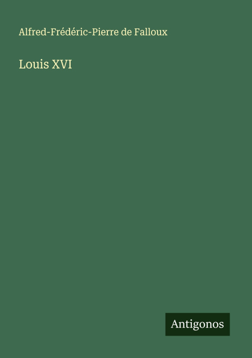 Kniha Louis XVI 