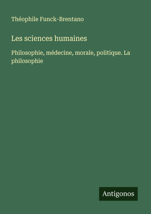 Kniha Les sciences humaines 