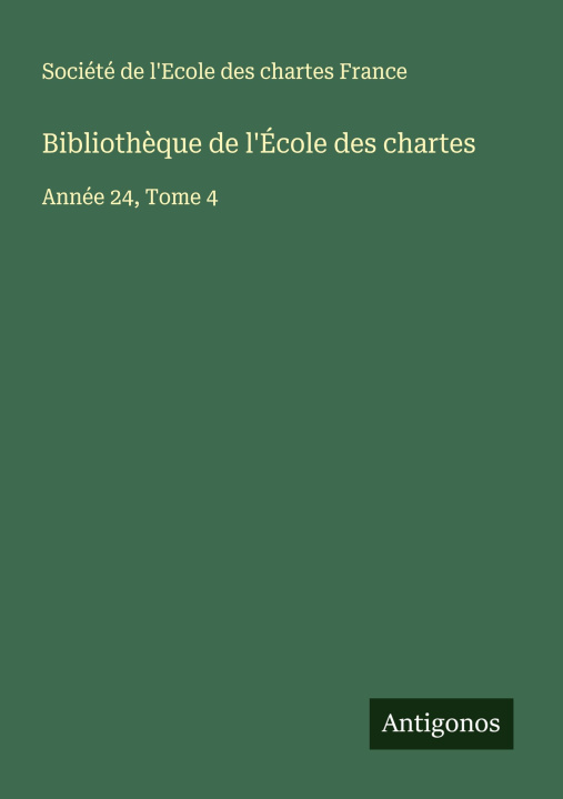 Carte Biblioth?que de l'École des chartes 