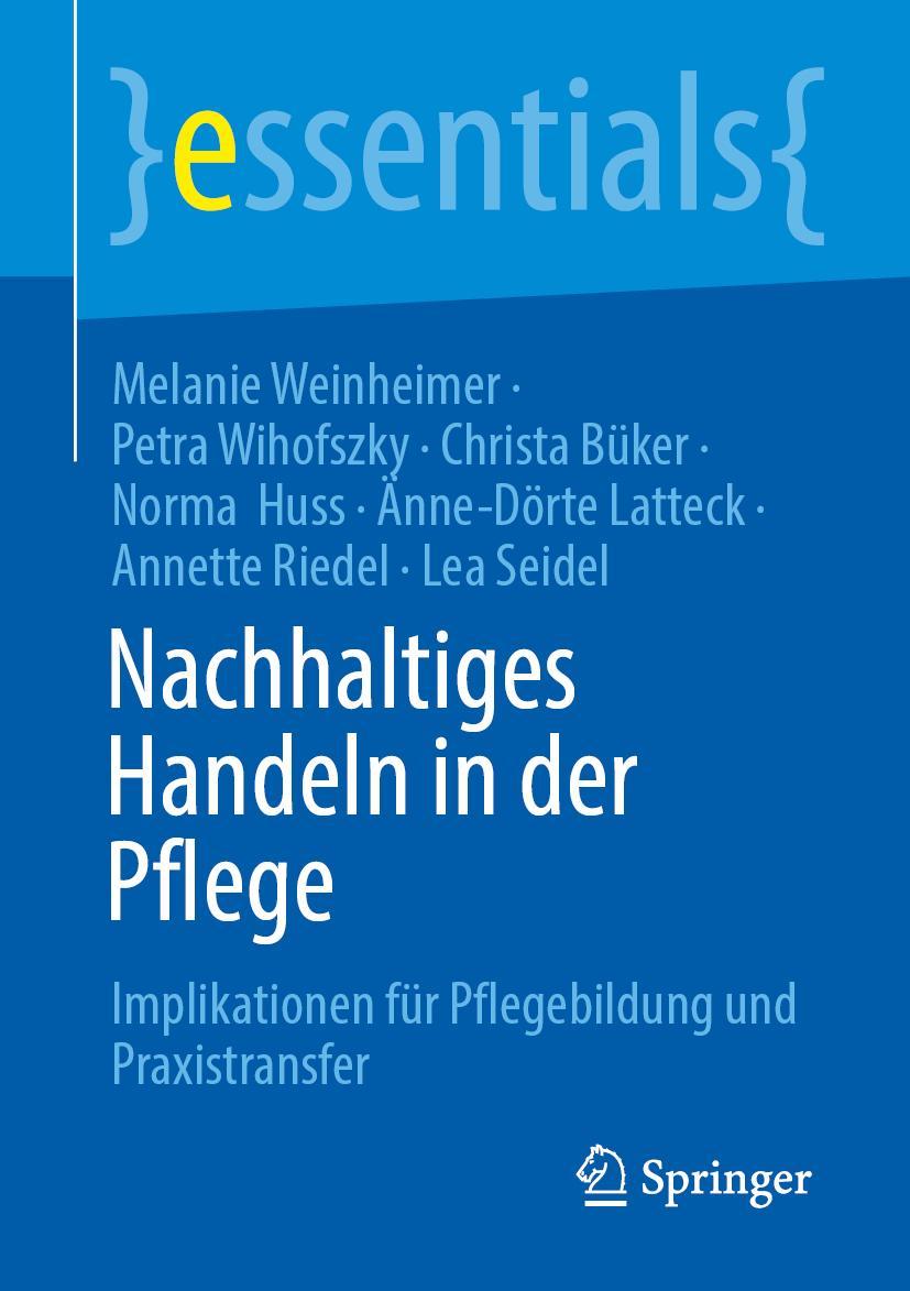 Kniha Nachhaltiges Handeln in der Pflege Petra Wihofszky