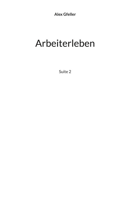 Kniha Arbeiterleben 