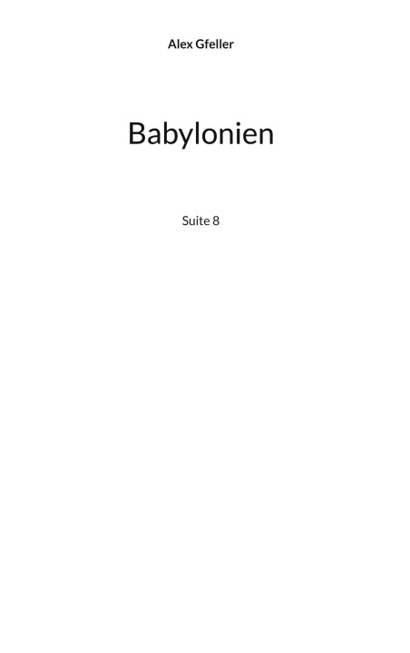 Kniha Babylonien 