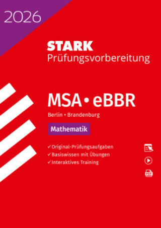 Knjiga STARK Mathematik - MSA/eBBR 2026 Berlin/Brandenburg - Prüfungsvorbereitung 