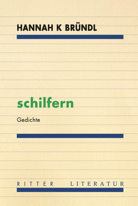 Kniha schilfern Hannah K Bründl