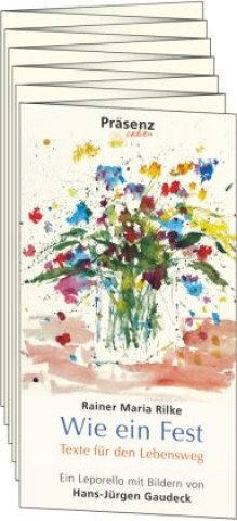 Kniha Wie ein Fest Rainer Maria Rilke