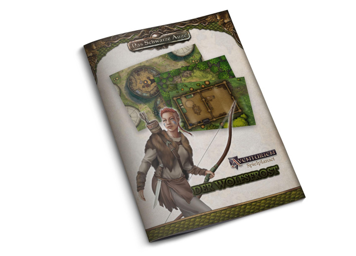 Hra/Hračka DSA - Spielplanset - Der Wolfsfrost Jason Juta