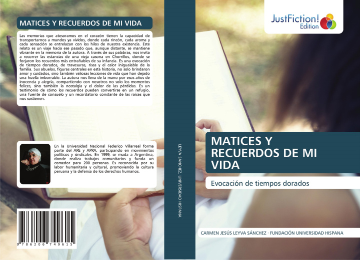 Kniha MATICES Y RECUERDOS DE MI VIDA Fundación Universidad Hispana
