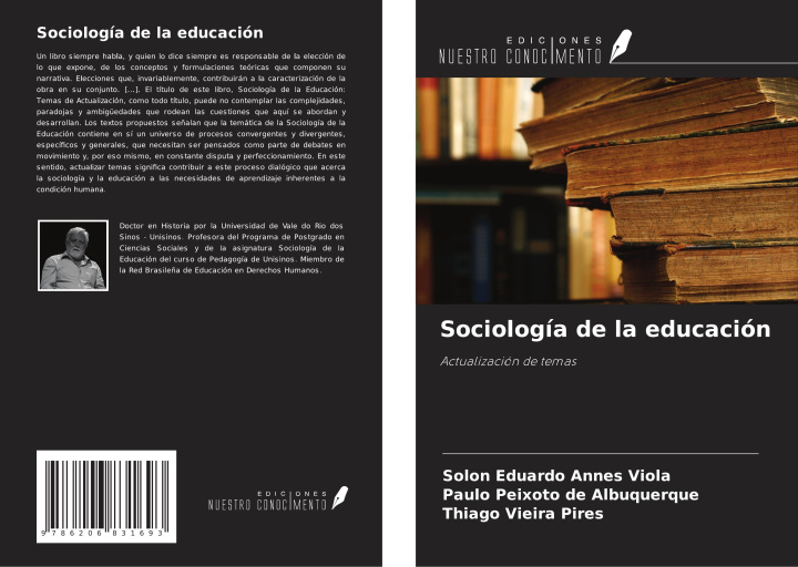 Kniha Sociología de la educación Paulo Peixoto de Albuquerque
