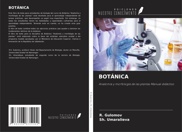 Knjiga BOTÁNICA Sh. Umaralieva
