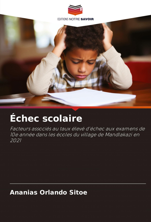 Kniha Échec scolaire Ananias Orlando Sitoe