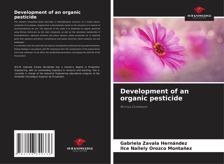 Kniha Development of an organic pesticide Ilce Nallely Orozco Monta?ez