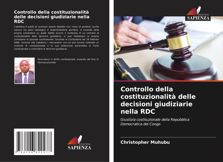 Buch Controllo della costituzionalit? delle decisioni giudiziarie nella RDC Christopher Muhubu