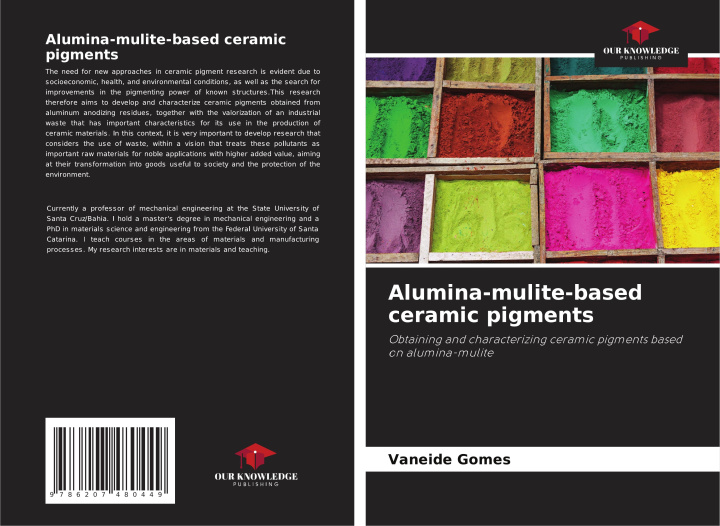 Kniha Alumina-mulite-based ceramic pigments Vaneide Gomes